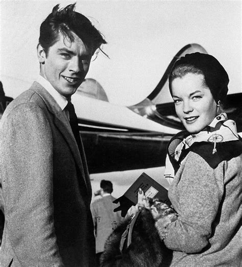 romy couple|Romy Schneider and Alain Delon under the Mediterranean sun